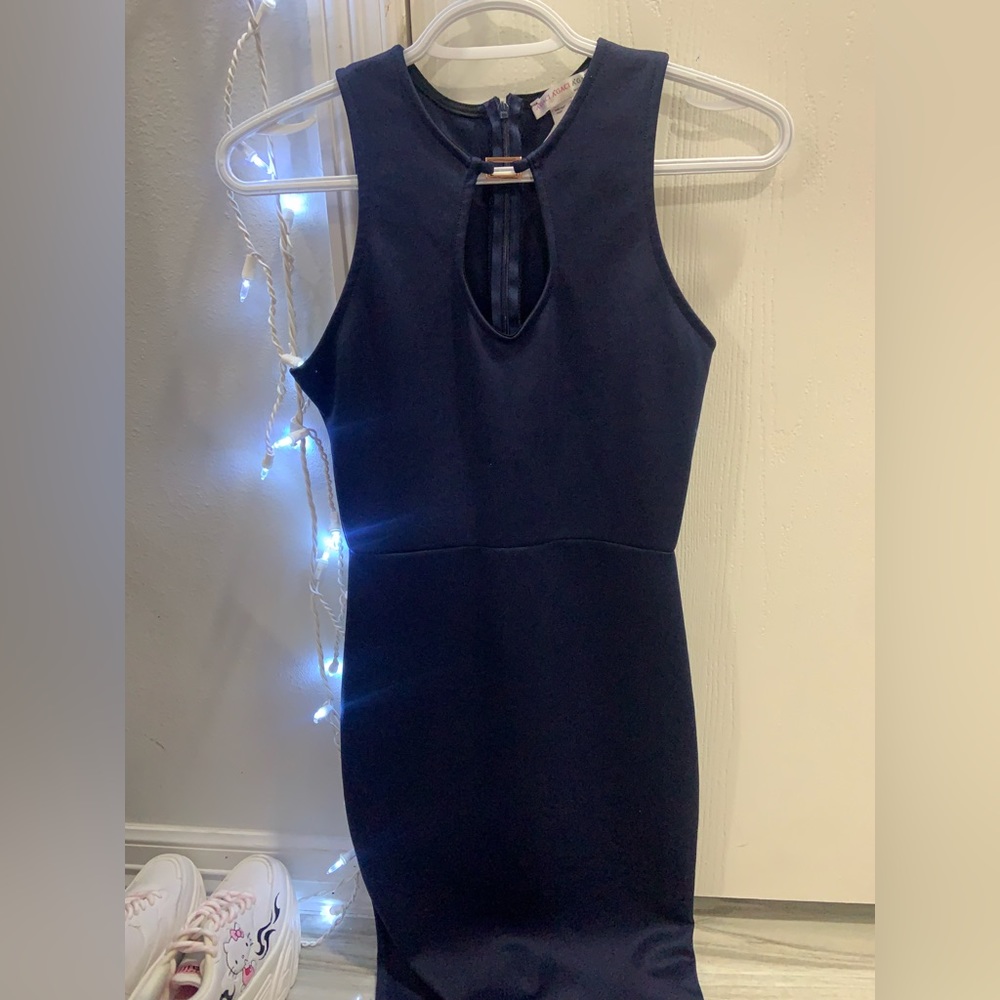 Navy Blue Dress